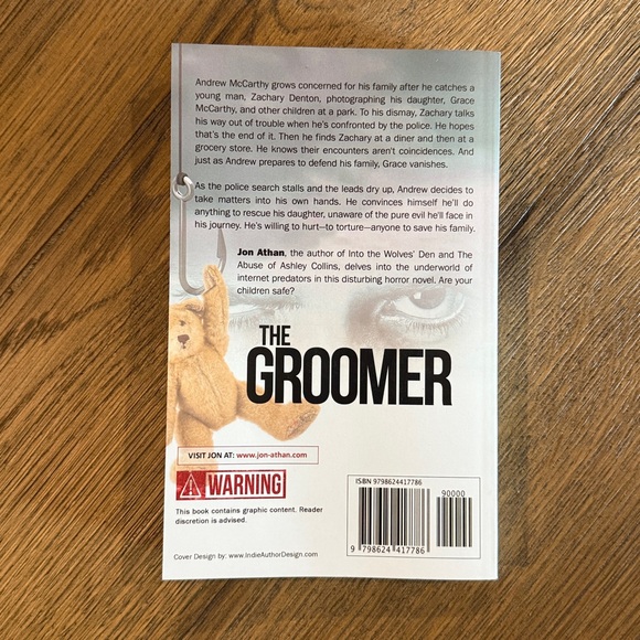 The Groomer by Jon Athan Paperback Book - Picture 2 of 3